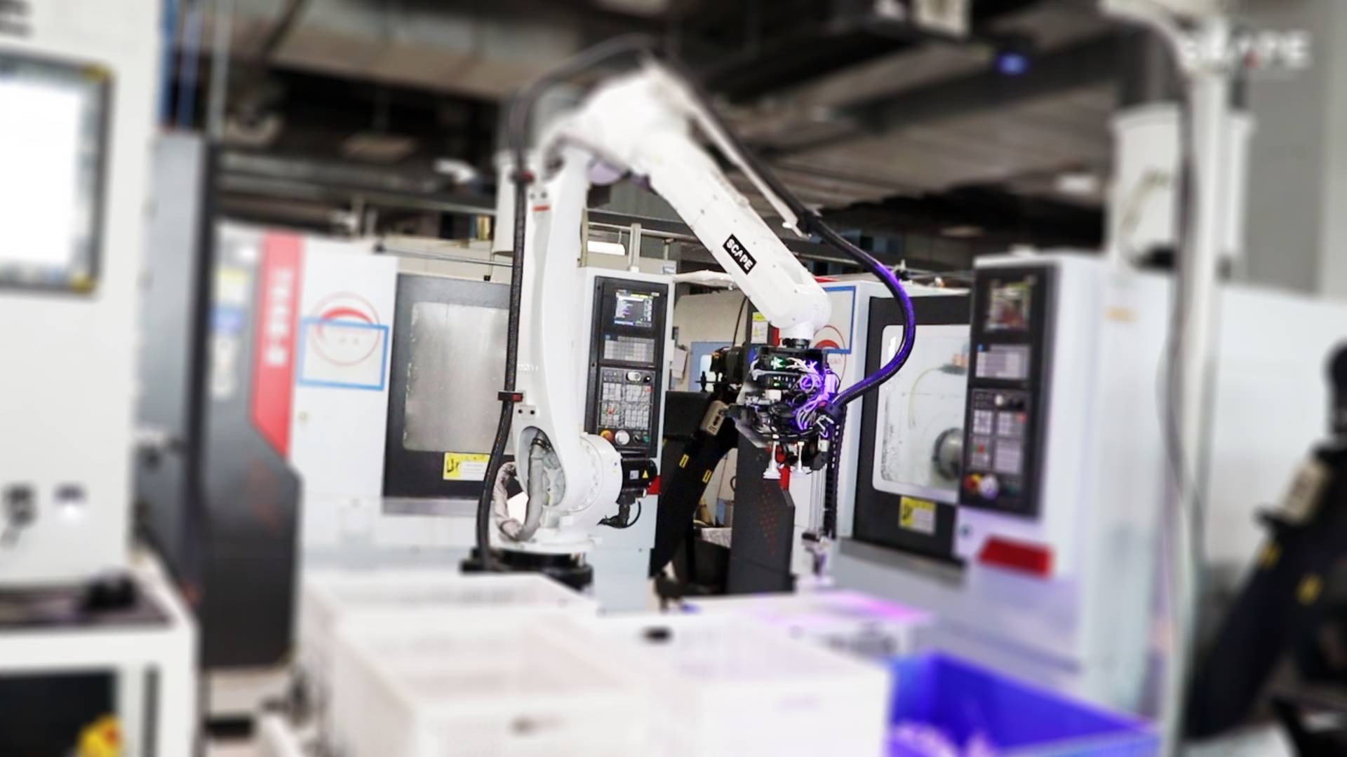 案例｜3D视觉引导自闭阀自动化机加工上下料